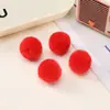 Fornecimento direto da fábrica bola de cabelo acrílica colorida alta elasticidade bola de cabelo de caxemira acessório de chaveiro de brinquedo DIY feito à mão