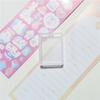 Acrílico areia movediça mahjong stand decoração DIY material de areia movediça em branco 3 backboard transparente consumíveis artesanais caseiros