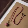 Transmisión en Vivo Venta al por Mayor Diseño de Artesanía en Laca Collar de Cuerda Tejido a Mano, Colgante de Juguete Cultural, Pulsera de Cuentas de Laca al por Mayor