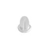 Tapón de silicona anticaída para el oído diy joyería aretes accesorios para aretes material Tapón avanzado para el lóbulo de la oreja plástico transparente tapón para el oído