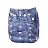 Fraldas de Bebê Estampa Digital Fraldas à Prova de Vazamento Fralda Lavável para Bebê Calça de Treinamento para Fraldas Fraldas