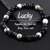 Pulsera elástica de múltiples piedras energéticas para hombres europeos y americanos, ojo de tigre, piedra volcánica, hematita, accesorio moderno y único.