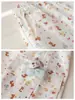 Pantalones cargo de otoño para niñas, dulces y lindos con muñecos de cachorros tridimensionales, pantalones casuales holgados, pantalones largos versátiles para el atuendo de otoño de las niñas