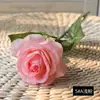 Flor de Rosa Simulada Hidratante Rosa de Alta Qualidade Rosa com Toque Real Decoração de Casa Flor Artificial Florista Transfronteiriço Rosa Explosiva
