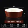 Plato de Cena de Melamina Olla Comercial Arroz Cubierto con Arroz Patas de Cerdo Arroz Plato Profundo Redondo Plato de Cena Plato de Comida Rápida Comida Sencilla de Negocio Gama Alta