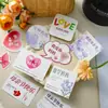 Cartão de Cumprimentos para o Dia das Mães, Série Amor de Mãe, Cartão Pendurado, Cartão de Bênção para Presente com Buquê de Flores DIY, Cartão de Mensagem Atacado
