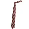 Corbata Retro Rayas Rojas Estilo Universitario Perezoso JK Decoración Camisa Mujer Corbata de Mano DK Accesorios para Hombre Moderno