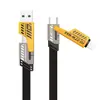 Cabo de Dados de Carregamento Rápido Tipo-C Mecha Quatro em Um Adequado para Carregamento de Celular Huawei Samsung Apple Cabo de Dados Pd65W