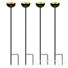 Córrego Transfronteiriço Pátio Externo Abelhas de Ferro Borboleta Dispositivo para Beber Água Alimentador de Pássaros Bacia de Comida Decoração de Jardim Enfeites Flores