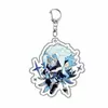 Llavero Colgante de Acrílico de Alta Definición de Doble Cara de Diluc Klee Mona Merchandising de Juego Dropshipping