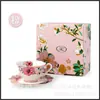 Juego de Tazas de Café Estilo Europeo Cerámica Taza y Platillo de Café Taza de Té Floral Té de la Tarde Juego de Té Caja de Regalo Creativa Regalo Estilo Tendencia Nacional
