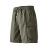 Pantalones Cortos Cargo Ligeros Estilo Americano Verano Modernos Sueltos Deportivos de Longitud Media Multibolsillos Casuales Delgados de Cinco Puntos