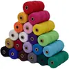 Cuerda de Algodón de Tres Hilos de Colores de 4 mm en Stock del Fabricante para Pulseras DIY, Decoración de Tapices, Atado y Cordones