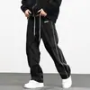 Pantalones tejidos nuevos para hombre talla europea Moda urbana de alta gama europea y americana marca de moda retro casual pantalones de punta generación transfronteriza para hombre