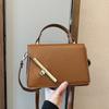 Bolsos de Moda para Mujer 2025 Nuevo Nicho Versátil Bolso de Mujer Estilo Acordeón Hombro Cruzado Pequeño Cuadrado