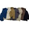 Suéter Suave Ceroso para Niños y Niñas Suéter de Cuello Alto Grueso de Moda Tejido para Niños Estilo Coreano Estilo Occidental Cálido Suéter Base Otoño e Invierno