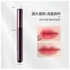 Pincel para Labios, Pincel para Lipstick, Pincel Difuminador, Cabeza Redonda Pequeña con Tapa, Mini Pincel Portátil para Labios, Pincel para Bálsamo de Labios y Corrector, Pincel de Maquillaje Profesional