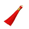 8cm Argola Dourada com Franja de Borla Saquinho Acessórios para Pendurar no Carro Acessórios Espinho de Pendurar Marcador de Página Grande Preço Excelente