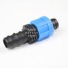 Cinta de Riego por Goteo de 16 mm a Tubería PE de 16 mm Conector Recto Tipo Parche Interno Accesorios para Cinta de Riego por Goteo Gran Cantidad Venta al Por Mayor