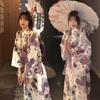 Kimono mejorado de estilo japonés, vestido formal para mujer, vestido tradicional, manga japonesa, bata de baño japonesa, fotografía, ropa