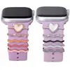 Anillo Decorativo Personalizado para Apple Watch Correa de Silicona Inteligente para Apple Watch Hebilla Decorativa Clavo Decorativo