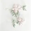 Botones de Plato Flor de Peonía Perla, Nuevo Estilo Chino Hanfu Qipao Tejidos a Mano Versátiles Accesorios Decorativos, Botones y Accesorios Hechos a Medida
