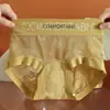 Calcinhas de Renda Sexy Levemente Luxuosas e de Alta Qualidade para Mulheres, com Leve Controle da Barriga, Respiráveis, Feitas de Seda de Amora, com Reforço Estendido, Calcinhas Femininas Plus Size
