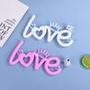 Propuesta de luz de neón LED, placa de luz de amor, luces de colores, diseño de escena de confesión de San Valentín, luces LED adornadas
