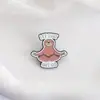 Broche Transfronterizo Nueva Serie Personalizada de Animales Insignia de Accesorio de Metal Estilo Perezoso de Yoga Lindo de Dibujos Animados Creativo