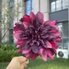 Flor Artificial Dahlia Maillard Fiesta Única Boda Decoración del Hogar Flor Falsa Venta al por Mayor