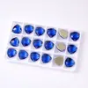 Triángulo de Grasa K9 Fondo Plano Cosido a Mano Diamante AB Vidriera Hebilla Plana Pedrería Joyería Accesorios DIY Ropa Accesorios Pegatinas