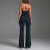 Conjunto de Colete de Yoga Transfronteiriço com Bojos Fixos, Conjunto de Colete Esportivo Fitness Feminino Sem Mangas de Secagem Rápida