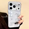 Aplicable a funda de teléfono Apple 17pro estilo coreano de alta gama femenina aire divertido caricatura 16 paquete completo líneas de lente gatito