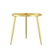Suporte de Pé de Mesa Redondo de Ferro e Metal para Varanda Mesa de Chá Pé de Sofá Combinação de Placa de Rocha Mesa de Café Mesa Lateral Suporte de Pé