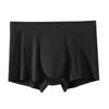 Roupa íntima Masculina Seamless 7A de Algodão Modal Antibacteriano de Cor Sólida Respirável Modeladora Boxer Briefs em Estoque do Fabricante