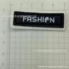 Directo de fábrica rectangular doble capa cuero PU estampado de línea de coche MODA zapatos y ropa equipaje etiqueta decorativa