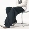 Ropa de Hombre Shanggu Otoño Retro Japonés Ropa de Trabajo Pantalones de Pierna Ancha Pantalones Largos Casuales para Hombre Pantalones de Pierna Recta Pantalones de Pierna Curva para Hombre