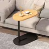 Gabinete Lateral de Sofá de Lujo Ligero, Mesa de Centro Moderna Simple para Sala de Estar, Estante de Almacenamiento, Mesita de Noche