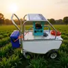 Pulverizador manual Xuyang de 75L, pulverizador agrícola eléctrico de alta presión para pesticidas, pulverizador de insecticida de batería para cinturón verde