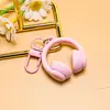 Llaveros de auriculares coloridos, creativos y tridimensionales, dijes de bolsa modernos y geniales, accesorios de joyería hechos a mano para DIY, materiales al por mayor