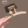 Pinza de Garra Grande para el Cabello Simple Coreana Dongdaemun para Mujeres, Estilo de Alta Gama para Cabello Grueso, Pinza de Garra de Agarre Completo para el Cabello