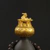 Adornos creativos de los doce zodiacos giratorios para la fortuna, para la sala de estar, la entrada, la oficina, manualidades, adornos dorados de estilo chino