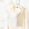 Nueva Camisola Versátil de Corte Ajustado con Diseño de Encaje Lateral que Realza los Bustos Pequeños Sin Necesidad de Sujetador, Venta al por Mayor