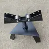 Máquina de cortar tubos em estoque, máquina de ranhurar, acessórios para máquina de ranhurar por laminação, suporte de tripé para tubos de aço, estrutura ajustável, suporte