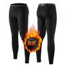 Roupas de ginástica masculinas, outono e inverno, calças justas com forro de lã, corrida, treinamento, academia, calças justas com forro de lã, traje esportivo