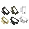 Bisagra continua de 2 pulgadas puerta de gabinete de hierro bisagra continua bronce antiguo caja de madera de hierro estuche puerta plegable de hierro bisagra pequeña de 4 pulgadas