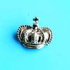 Corrente de Colar Broche de Desenho Animado Coroa Âncora Dourado Prateado Pingente Acessórios para Bolsa Alfinete de Casal Original e Requintado