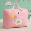 Colcha Infantil Bolsa de Almacenamiento de Dibujos Animados Gran Capacidad Impermeable Bolsa para Colcha Ropa Equipaje Bolsa de Almacenamiento Plegable Bolsa para Mudanzas