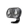 Ventilador de carro F211 USB de dupla saída criativo para carro suprimentos para carro