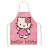 Venta Directa de Fábrica Baberos Hello Kitty Delantal Infantil Gato Rosa Limpieza Delantal para Adultos Admite Personalización